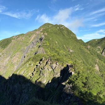 兎岳へ