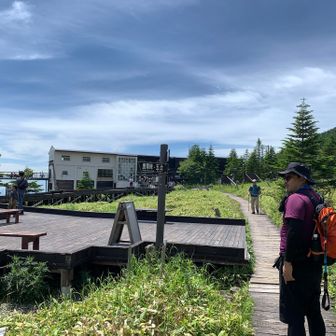 山頂駅に帰ってきました