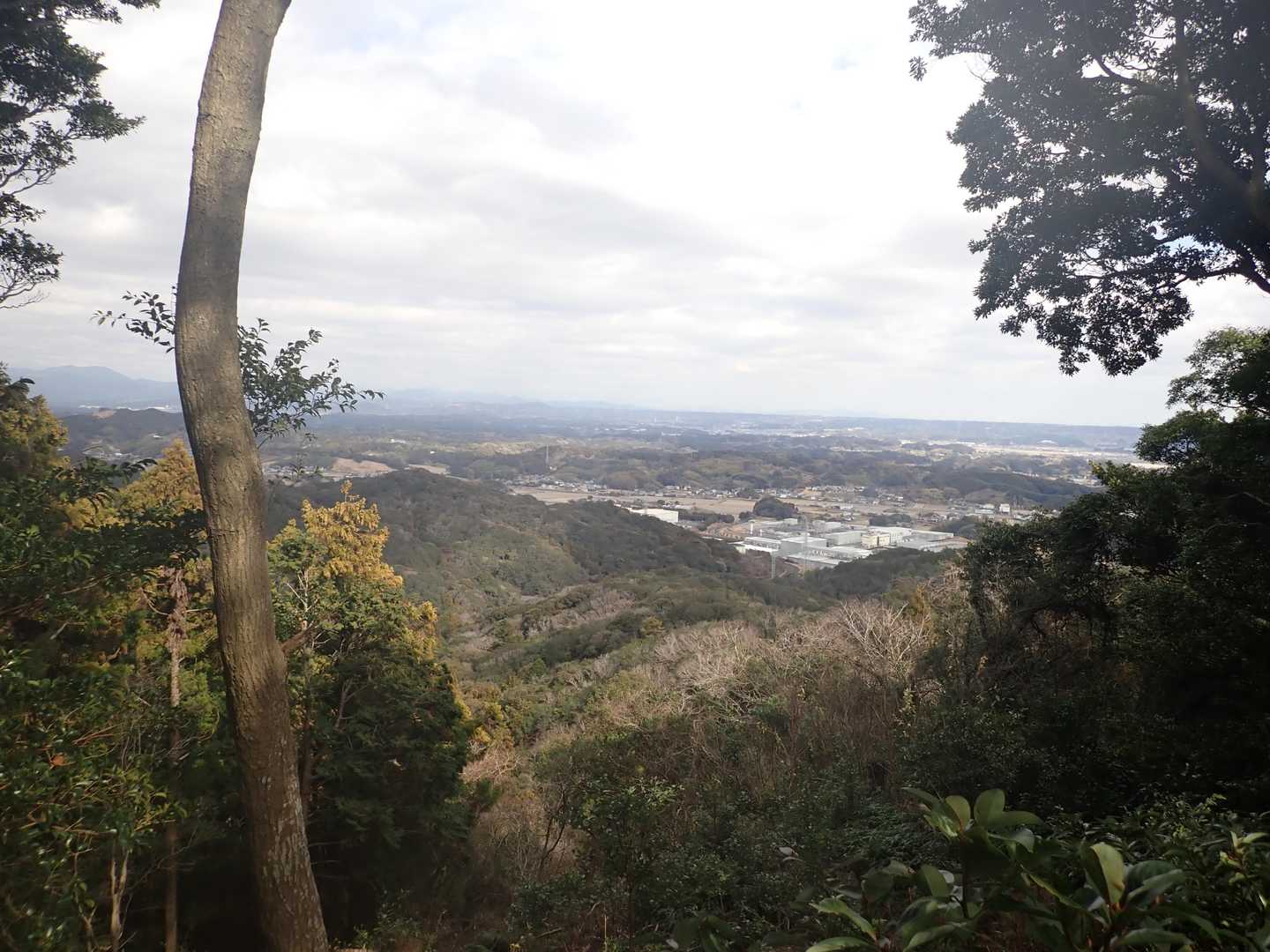楞厳寺山(りょうごんじやま）山頂からの景色
