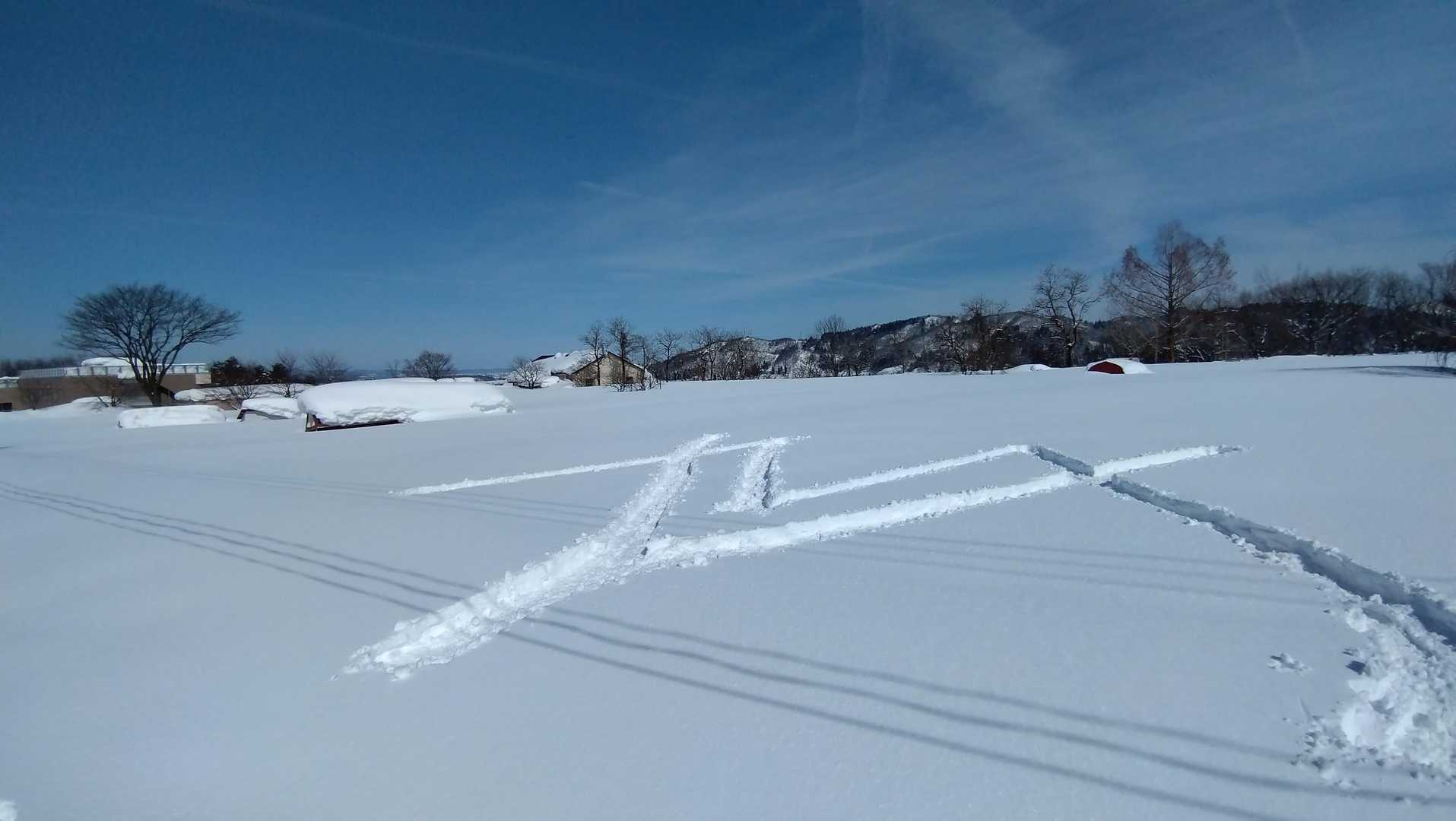 畑の上で遊んでいたらおぢゃ〜るまで道路に降りれなくなりました😂
ロータリー除雪道路あるある🤣