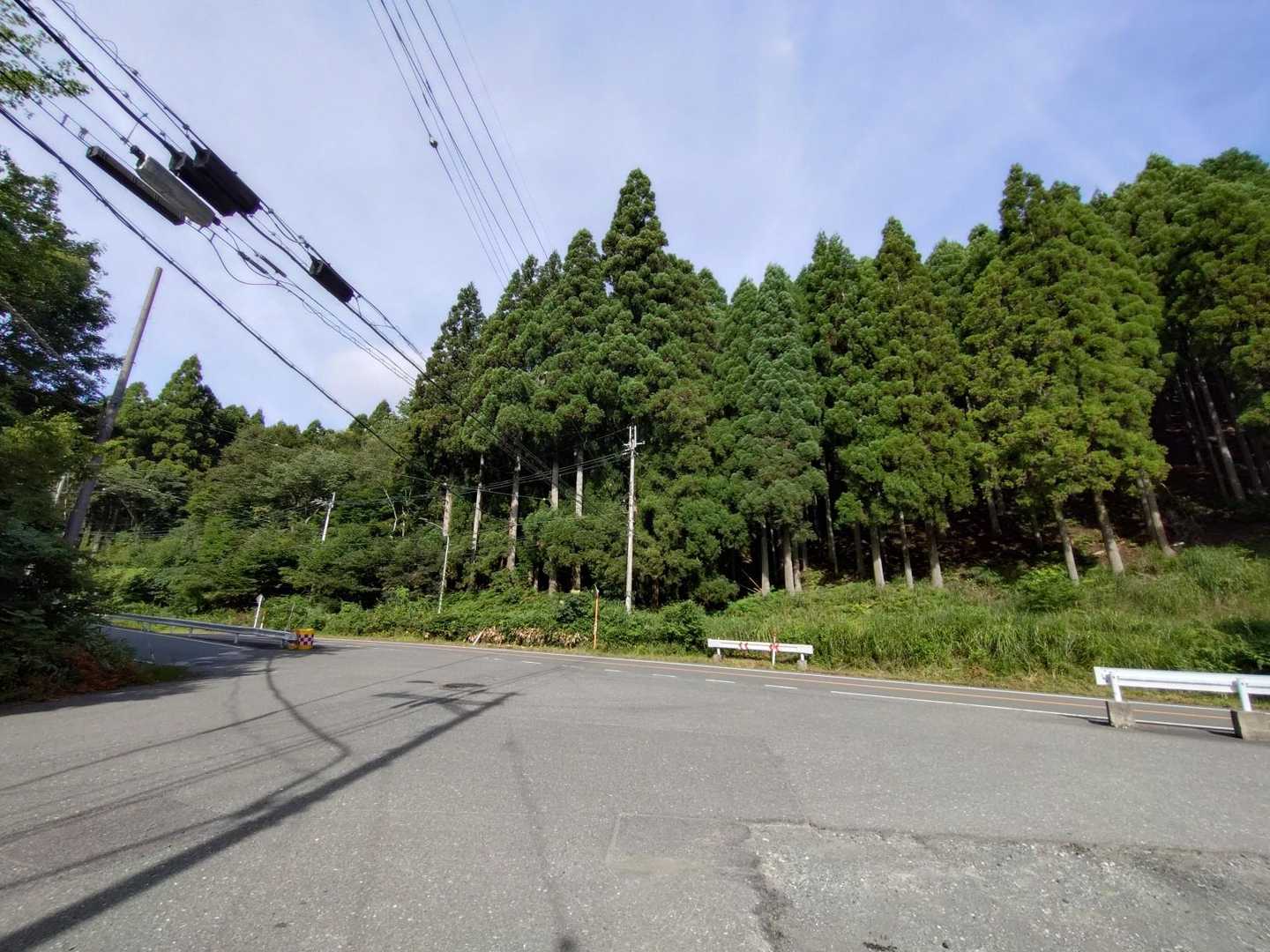 環境センター周辺の空きスペースに駐車させてもらう🚗
先客は2台でした。