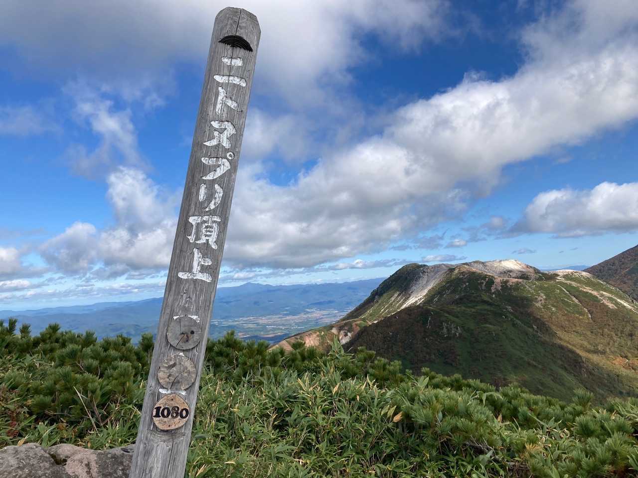 山頂に到着。