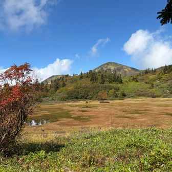 火打山に掛かっていたガスが晴れた🤗