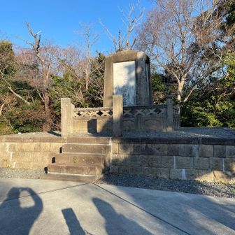 GPの王城山
明治天皇が立ち寄った場所らしい