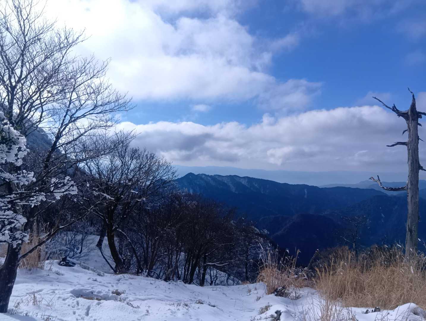 豊前坊登山口-英彦山-英彦山-奉幣殿-別所登山口 縦走コースの写真