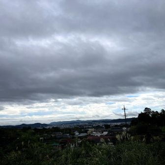 雨は大丈夫そう？
向こうの方は青空も👍