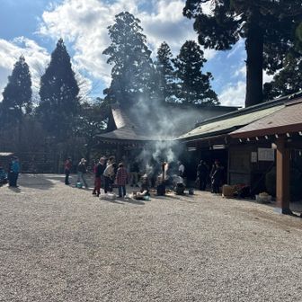餅つきされてました😊