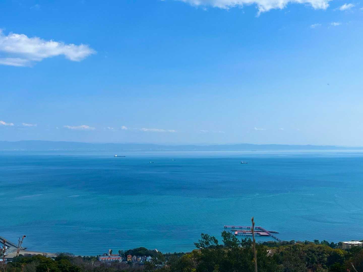 穏やか瀬戸内海。
