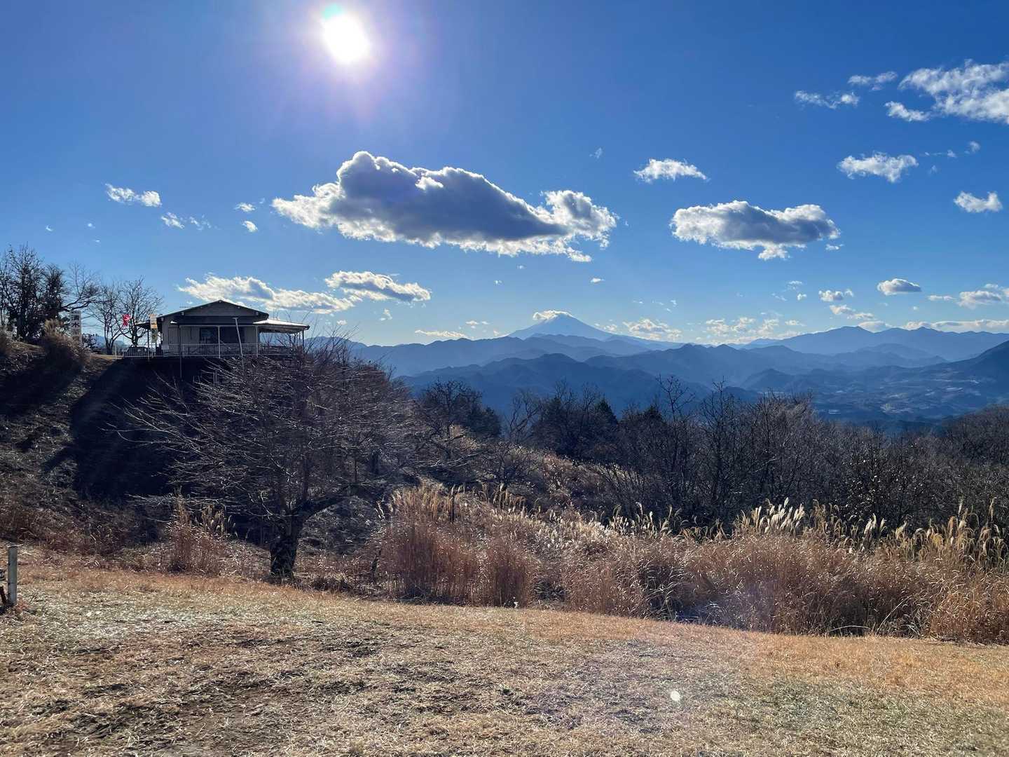 陣馬高原下バス停-陣馬新道登山口-陣馬登山口バス停-藤野駅 縦走コースの写真