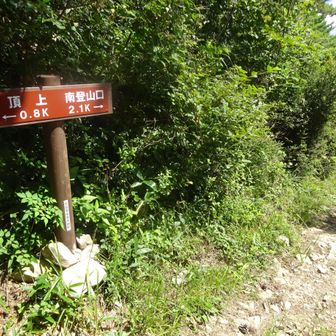 西登山道（展望台）