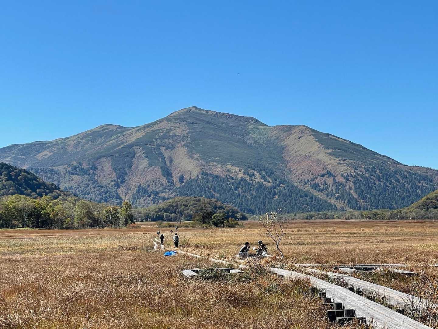 尾瀬沼-長英新道分岐-沼尻休憩所-鳩待峠 縦走コースの写真