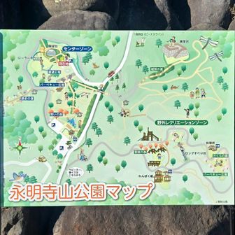 永明寺山公園に到着🏞️