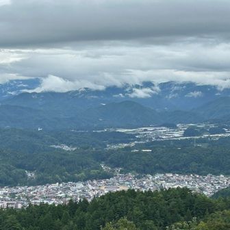 乗鞍岳も隠れん坊👀