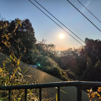 高安ケーブルから。
これは‼️今日はイケそう！が確信に変わった瞬間😎
