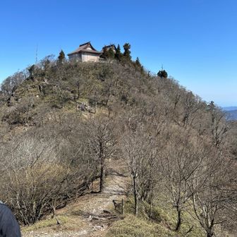 南岳方面から振り返る