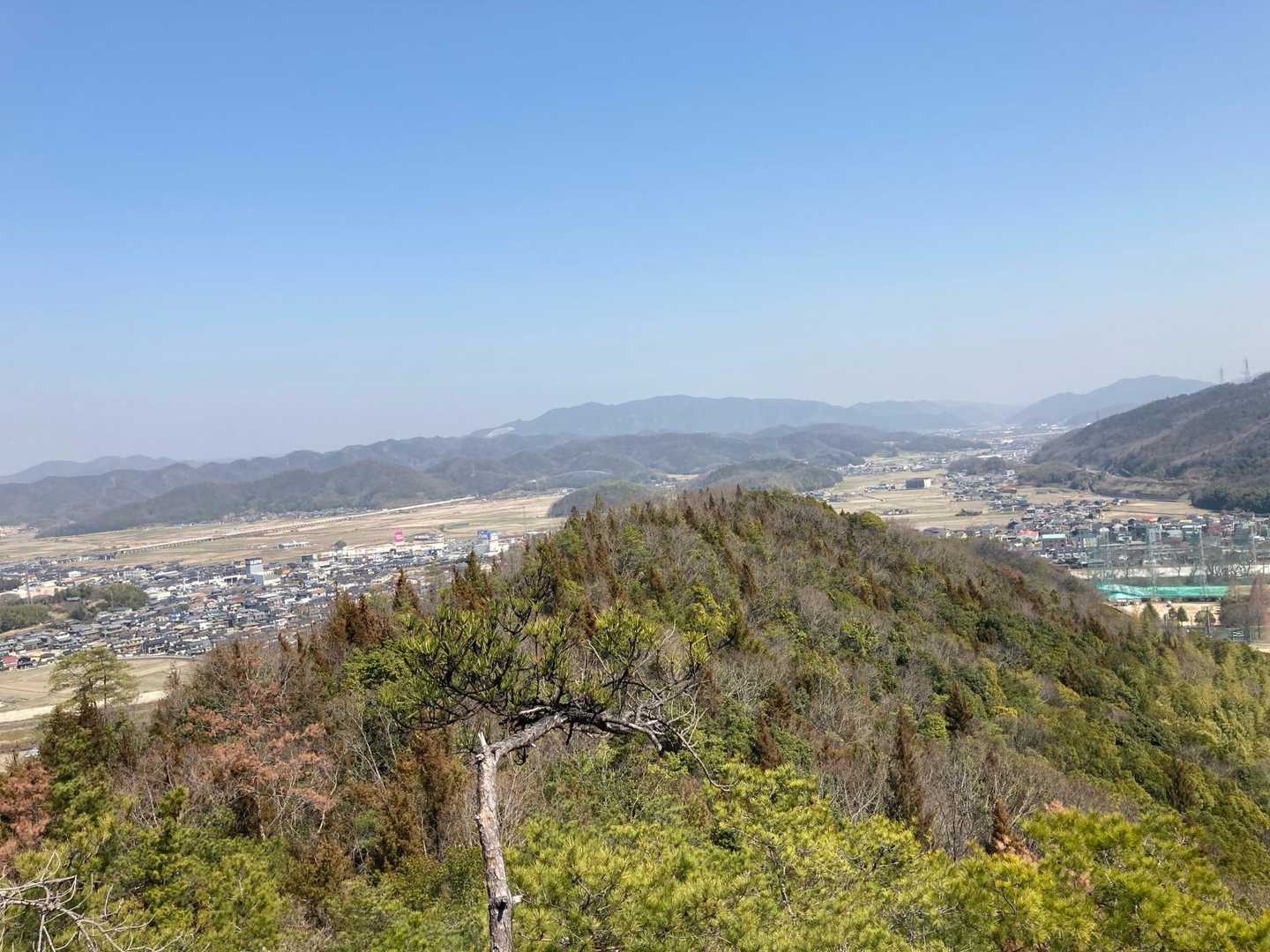 ここからは眺めが良い