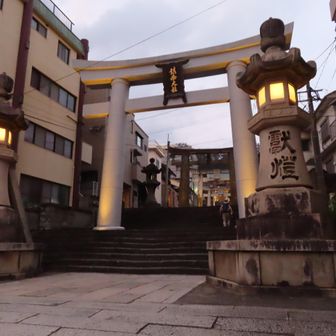 諏訪神社に到着