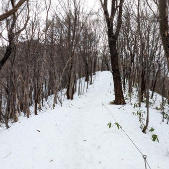 スパイクあると登りやすい