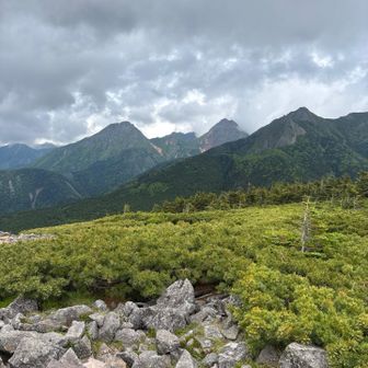赤岳方面
