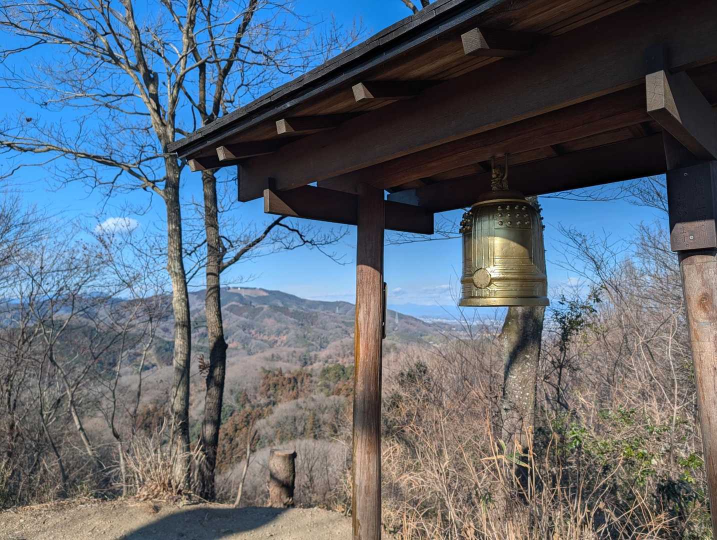 八幡山-鐘撞堂山 往復コースの写真