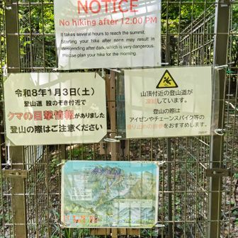 １月に熊出たみたいですね