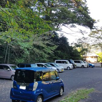 後から来られた参加者さんに寄れば、駐車場は満車だったとか