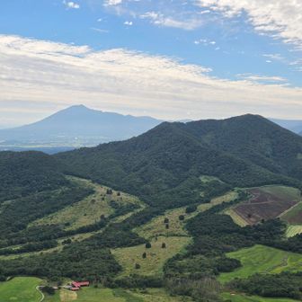 のどかな風景を見ながらひと休み