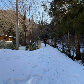 雪のスタート地点