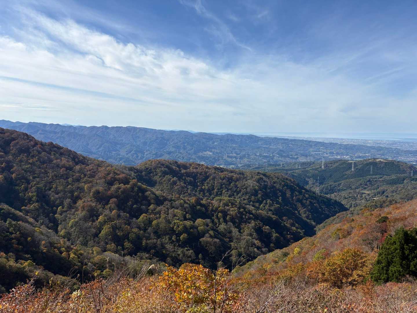 白兀山-蛇尾山-夕霧峠-奥医王山-三千坊 周回コースの写真