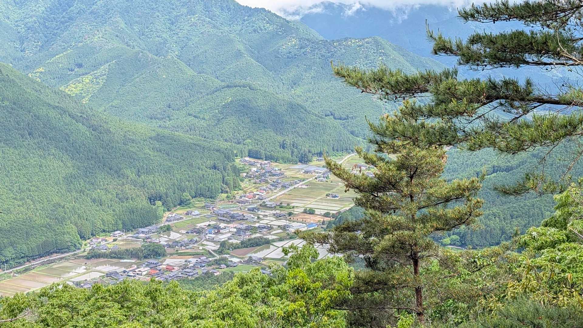 隙間から素敵な景色💞