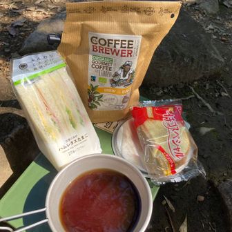 今日のお昼。
コーヒーはめっちゃ美味かった。