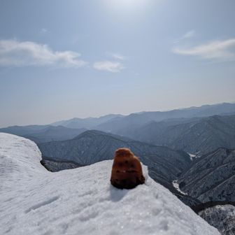 登頂記念にチョココルネを〜