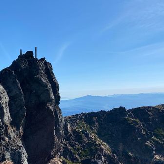 七高山と月山