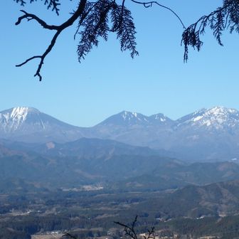 日光の山々
