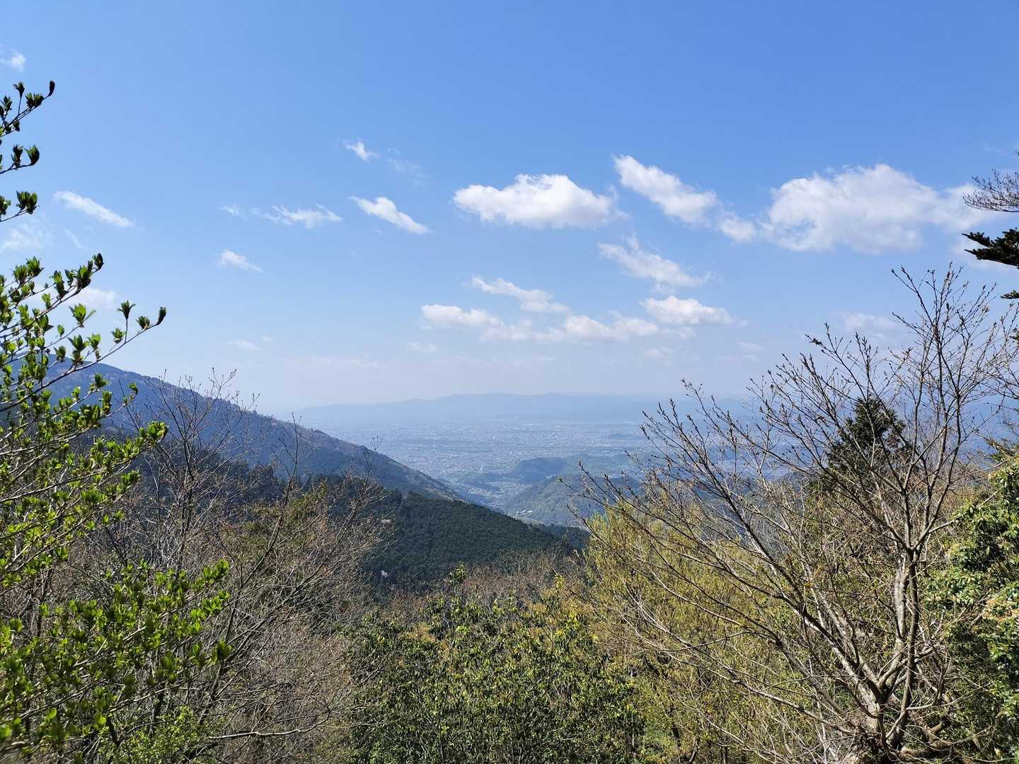 御所が見える？はず