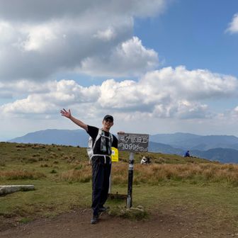 なんとか登頂！竜ヶ岳⛰️！！