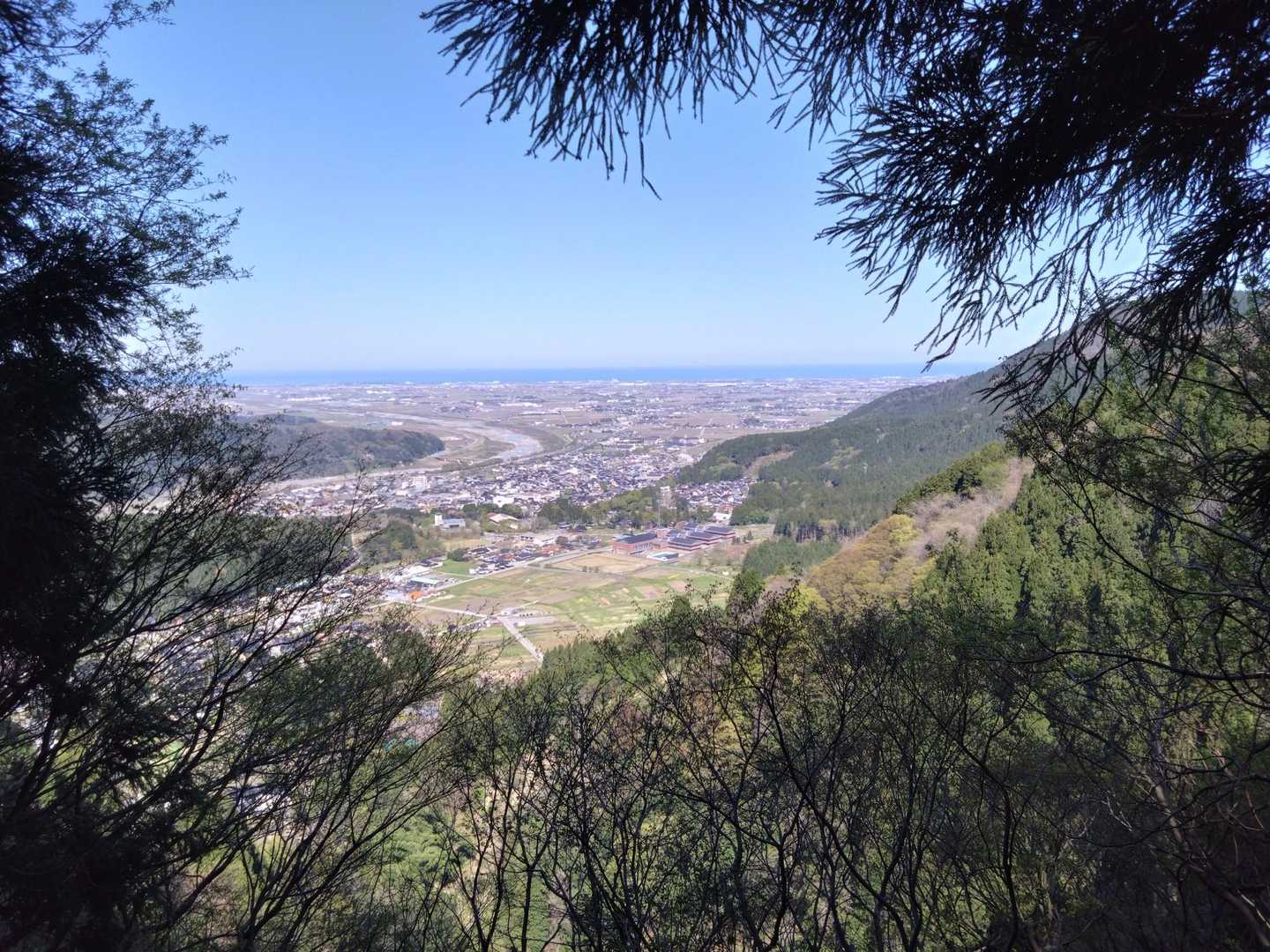 途中視界が開け気持ちを整えてくれる☺️