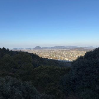 本宮から見える景色。
あの目立つのが薩摩富士🗻
これはちゃんとしたご当地富士と認めても良いぐらい端正な形してますなあ