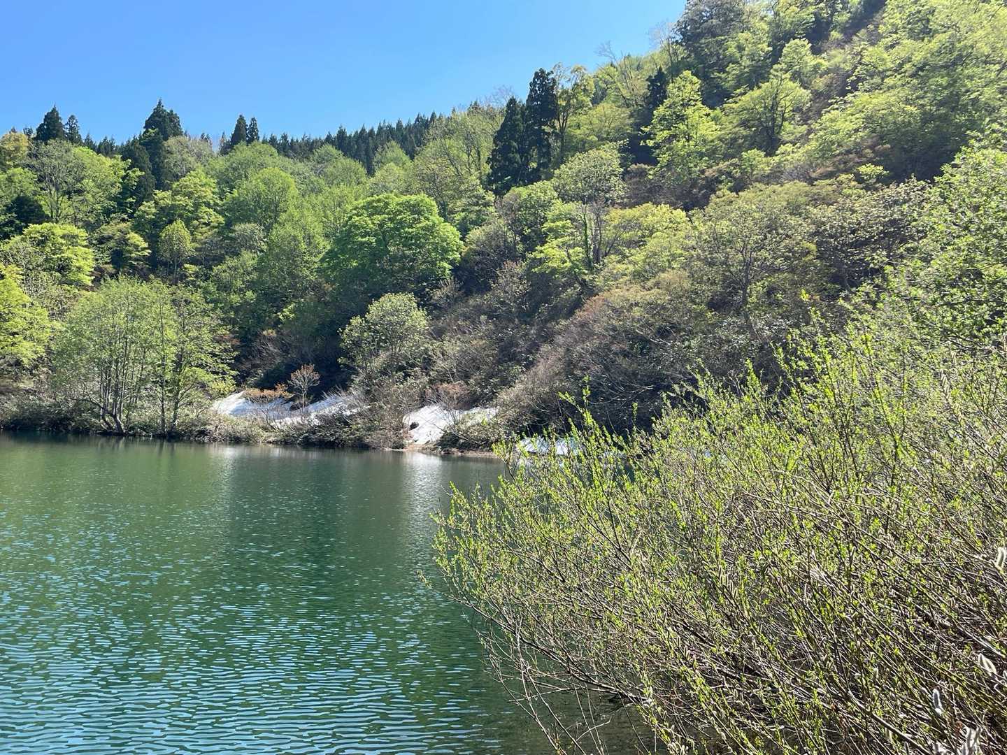 高清水山 往復コースの写真