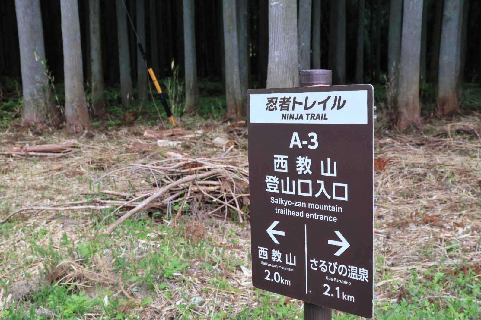 こちらへ移動して
西教山へ
初めてのお山〜