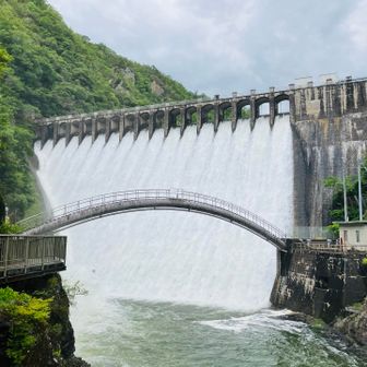 ど迫力　ここでも水飛沫がかかります💦