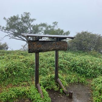丹沢山山頂