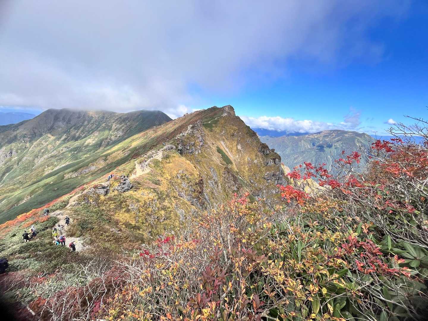 土合口駅-谷川岳登山指導センター-西黒尾根登山口-谷川岳- 周回コースの写真
