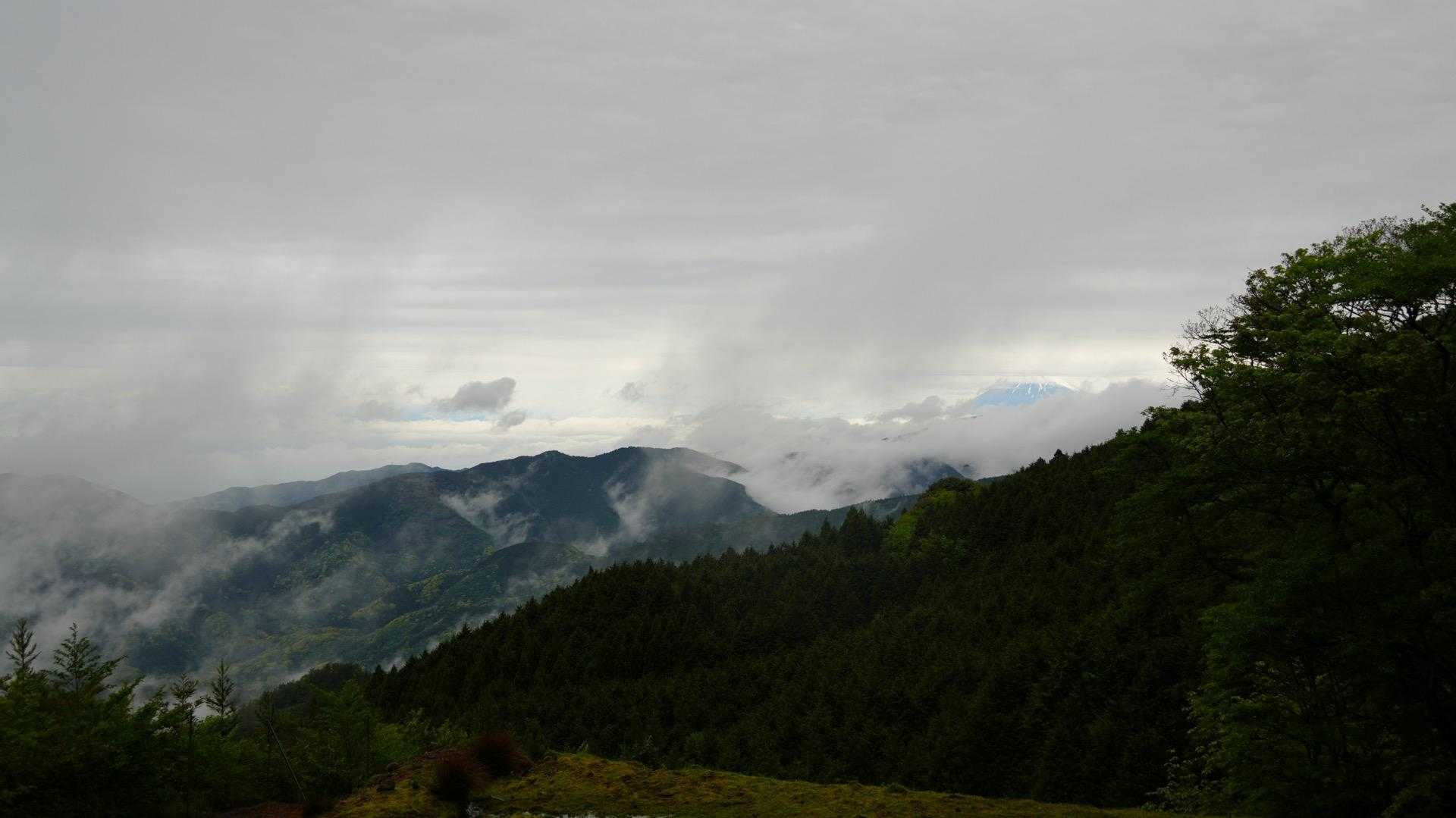 八瀬峠-長九郎山 往復コースの写真