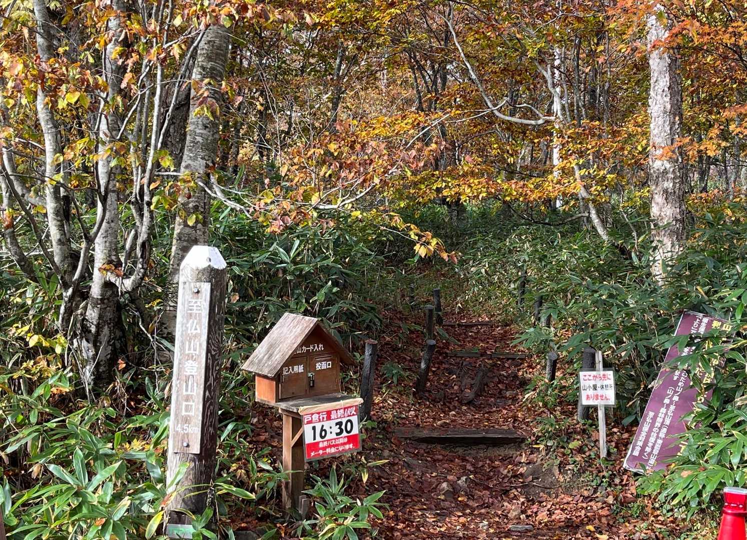 登山口🍁