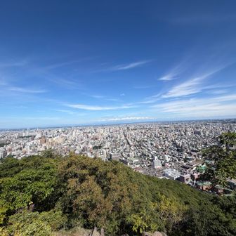 円山山頂から