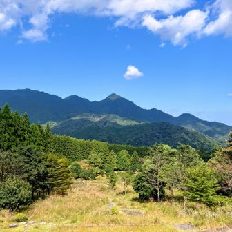 烏帽子（えぼしら）山がええ感じ👍