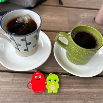 山の鼻小屋🛖でコーヒー☕️休憩🍀
丁寧に☕️入れて下さいました☺️