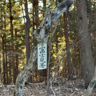富士見平につきました！