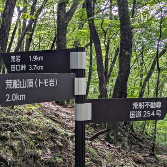 兜岩の方には行かず、登ってきた道を下ります👣